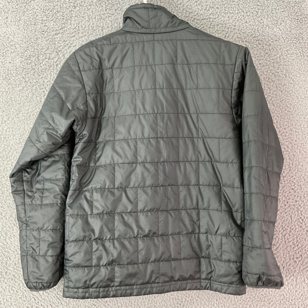 Patagonia Nano Puff Jacket Kids L 12 Grey Excellent Quilted Insulated 68001 - Picture 4 of 9